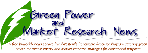 Green Power and Market Research News