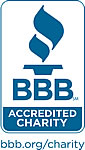 Better Business Bureau Accredited Charity bbb.org/charity