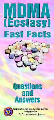 Cover image linked to printable MDMA (Ecstasy) Fast Facts brochure.
