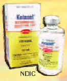 Photograph of a white and yellow medicine bottle infront of a white and yellow box.