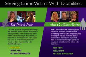 Serving Crime Victims With Disabilities