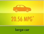 Large Car : 20.56 MPG*