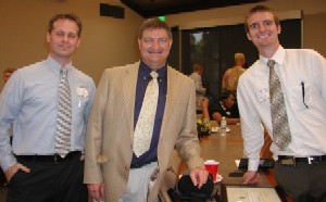 Dale Wright with Interns Aaron Duke and Jeremy Lammerding