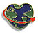 heart pin