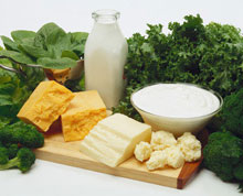 Online calcium quiz—calcium-rich foods