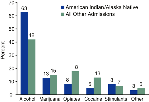 Figure 1. Primary Substance of Abuse, by Race/Ethnicity: 2002