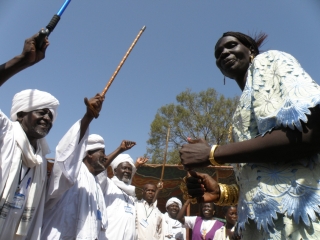 Men and women of all ages participated enthusiastically in the Dinka-Misseriya conference.