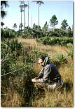 photo of Aaron near Rogers River headwater