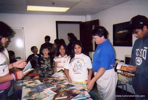 Volunteers of America OKlahoma RSVP Book Drive