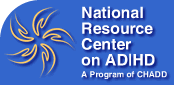 Logo of National Resource Center on AD/HD