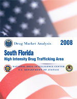 Cover image for South Florida High Intensity Drug Trafficking Area Drug Market Analysis 2008.