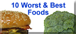10 worst and best foods