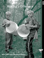 BLM FY 2003 Volunteer Annual Report