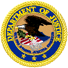 Department of Justice seal.