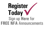 Register today for free NFA announcements