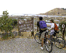 Biking at Don Edwards NWR, California