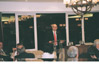 USCIS Director Emilio T. González recognizes Ambassador Eduardo Aguirre, Jr. as an “Outstanding American by Choice” in Salamanca, Spain, Jun. 29, 2007