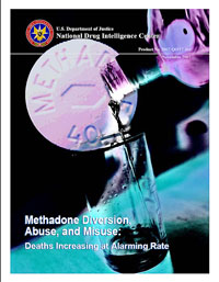 Cover image for Methadone Diversion, Abuse, and Misuse: Deaths Increasing at Alarming Rate.