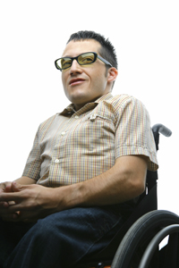 Employee using a Wheelchair