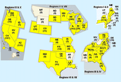 Map of States