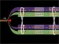 Illustration showing entanglement to and from distinct quantum memories.