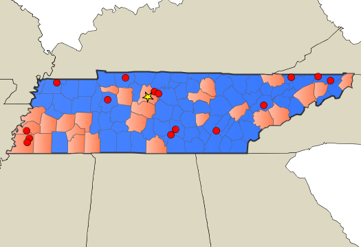 Image of the state with councils