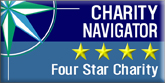 Charity Navigator 4-star Charity!