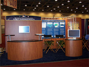 The new ACRF display made its debut at the 2006 Fall Meeting of the American Geophysical Union (AGU) in December in San Francisco.