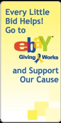 Every Little Bit helps... Buy and Sell on Ebay for the Nationa Reye's Syndrome Foundation