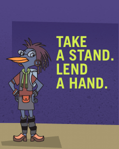 Take a Stand. Lend a Hand.