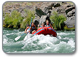 Rafters along the Lower Deschutes River