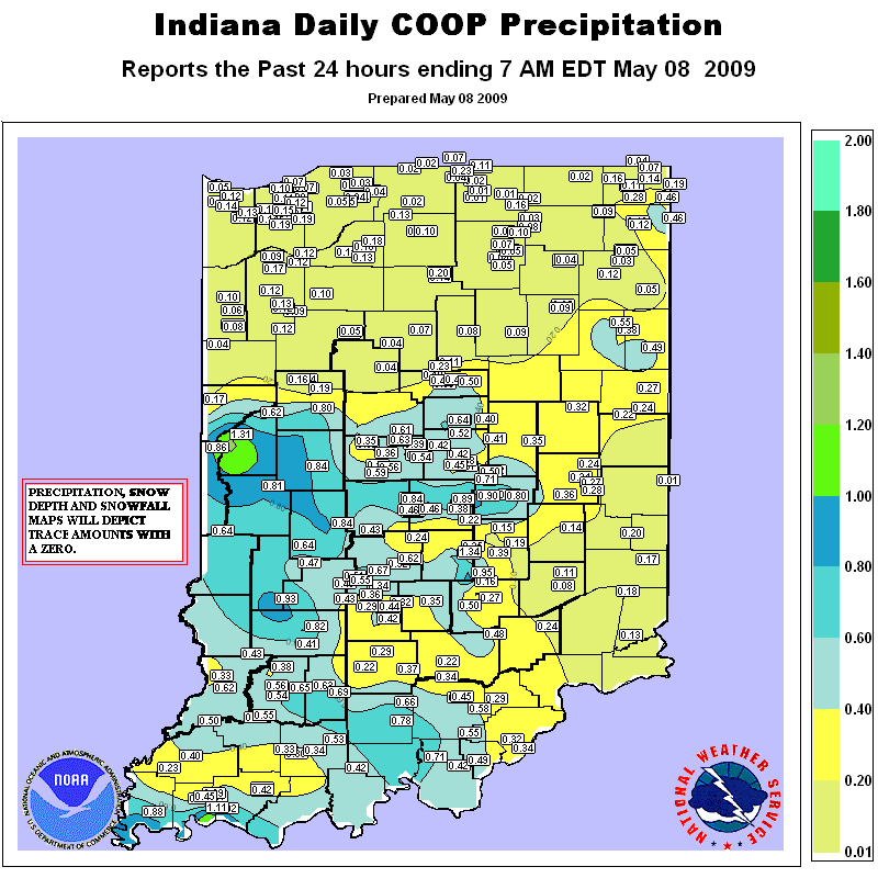 Latest Precipitation Map