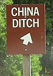 China Ditch Guide Sign