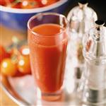 Tomato juice is seen in this undated handout photo. REUTERS/Newscom/Handout