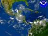 Caribbean regional imagery, 2000.6.7 at 1015Z.
