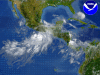 Caribbean regional imagery 2000.6.19, at 1745Z with windarrows.

