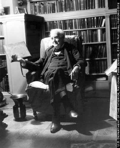 Edison at home, 1931