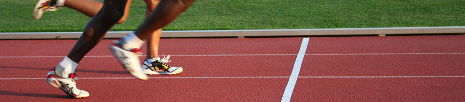 subpage image: runners at track and field