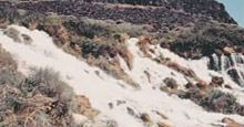 Picture of ground water discharging at a high rate in Idaho, USA