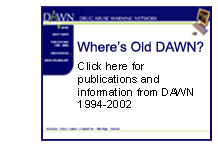 Publications and information from DAWN 1994-2002.