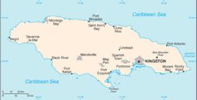 Map of Jamaica