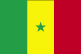 Flag of Senegal is three equal vertical bands of green (hoist side), yellow, and red with a small green five-pointed star centered in the yellow band.