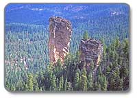 Steins Pillar on the Ochoco National Forest.