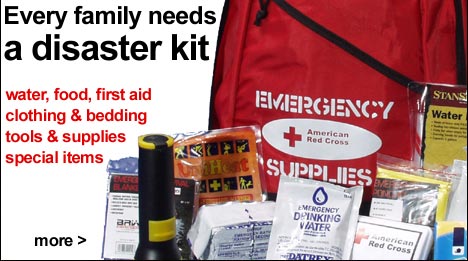 Is your family prepared for a disaster, click here for more information