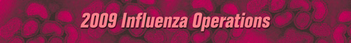 2009 Influenza SEOC Site Banner