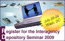 Interagency Depository Seminar 2009.