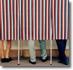 Voting booth image