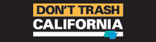 Don't Trash California logo