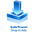 SafeTravel Drop in Ads