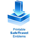 Printable Safe Travel Emblems